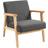 Homcom Modern Armchair 75cm