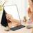 Shein Foldable Portable Tabletop HD Princess Mirror