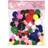 ARK Pom Poms Colors & Sizes 100pcs