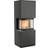 Contura Contura i61 Black Panoramic with Steel Frame