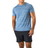 ICANIWILL Workout Mesh T-shirt Men - Dark Blue Melange