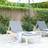 vidaXL Massivt Fyrretræ Liggestole 2 Stk 199,5 x 60 x 74 cm