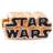 Pandora Star Wars 3D Logo Charm - Gold/Black