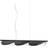 Flos Almendra Linear S3 Anthracite Pendel 128.6cm