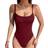 Shein Essnce Women'S Solid Color Spaghetti Strap Bodysuit