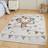 Think Rugs Vida Kids Washable Monkey Multi