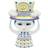 Bjørn Wiinblad Lady With Hat 20.5 cm Vase