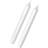 Georg Jensen Stearin White Stearinlys 24cm 2stk