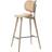 Mater High Stool Backrest Matte Laquered Bar Stool 97cm