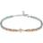 Morellato Mister Bracelet - Silver/Rose Gold/Diamonds