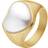 Schultz Jasmin Heart Ring - Gold/White