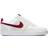 NIKE Court Vision Low W - White/Adobe/Dragon Red/Team Red