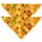 VAPOKF Retro Square Dog Bandana 2-pack
