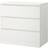 IKEA Malm White Bedside Table 48x80cm