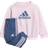 Adidas Badge of Sport Jogger Set - Clear Pink/Preloved Ink