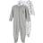 Name It Infant Nightsuit 2-pack - Grey Melange (13192811)