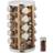 Relaxdays Rotating spice rack with 20 jars