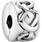 Pandora Knotted Hearts Clip Charm - Silver