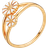 Lund Copenhagen Daisy Ring - Gold/White