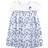 Mini Vanilla Girl's Floral Summer Night-Dress - Blue