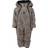 Lindberg Baby Muddus Pile Windfleece Overall - Greige