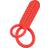 CalExotics Silicone Rechargeable Vertical Dual Enhancer