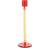 Villa Collection Styles Yellow/Red Candlestick 20.3cm