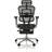 hjh OFFICE Ergohuman Plus Legpro I Schwarz Kontorstol 141cm