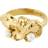 Pilgrim Moon Ring - Gold/White