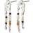 Pilgrim Niya Recycled Earrings - Silver/Pearl/Multicolour