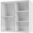 Montana Furniture Ripple II Vitrineskab 101 New White Opbevaringsskab
