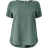 Only Carmakoma Carvika Short Sleeve Top - Green/Balsam Green