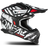 O'Neal 2SRS GLITCH V.23 Crosshjälm Svart-Vit