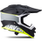 Raven Airborne Evo Crosshjälm Mattsvart-Gul