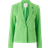 Object Collectors Item Lisa L/S Button Blazer Vibrant Green