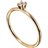 Astrid & Agnes IDA Ring - Gold/Transparent
