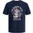 Jack & Jones Boy's Printed T-shirt - Blue/Sky Captain