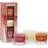 Yankee Candle Bright Lights Red/Beige/Orange Scented Candle 37g 3pcs