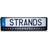 Strands Nuuk E-line, LED-ramp nummerplåt