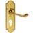 Loops Victorian Upturned Lever on Euro Lock Backplate