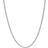 GLD Rope Chain Necklace 2mm - Silver