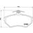 Brembo P 85 032 Brake Pad Set