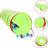 vidaXL Play Tunnel with 250 Balls Green 175cm