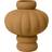 Louise Roe Balloon 02 Sanded Ocker Vase 20cm