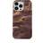 Burga Fire Wood Brown Marble iPhone 14 Pro Max Case