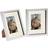 Nicola Spring 3D Box Grey Photo Frame 22.5x27.5cm