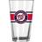 Logo Brands Washington Nationals Stripe Beer Glass 47.3cl