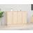 vidaXL Solid Natural Sideboard 120x80cm