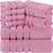 Utopia Highly Absorbent Luxury Pink Towel Pink (137.2x68.6cm)