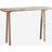 Madam Stoltz Wooden Natural Avlastningsbord 25x105cm
